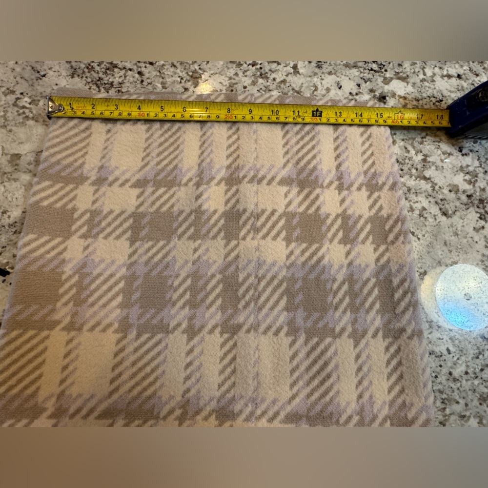Ann Taylor Checkered Skirt Set in Cream and Tan - Picture 11 of 13